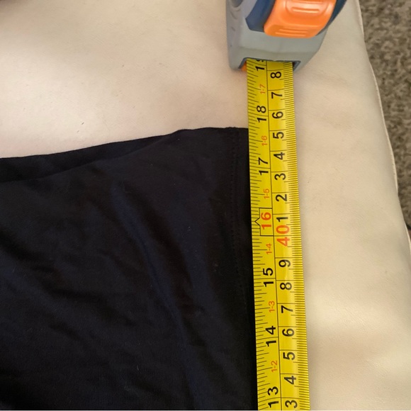 THEORY modal silk black turtleneck mock tank top P 0/00 Nordstrom, high quality - Picture 5 of 11